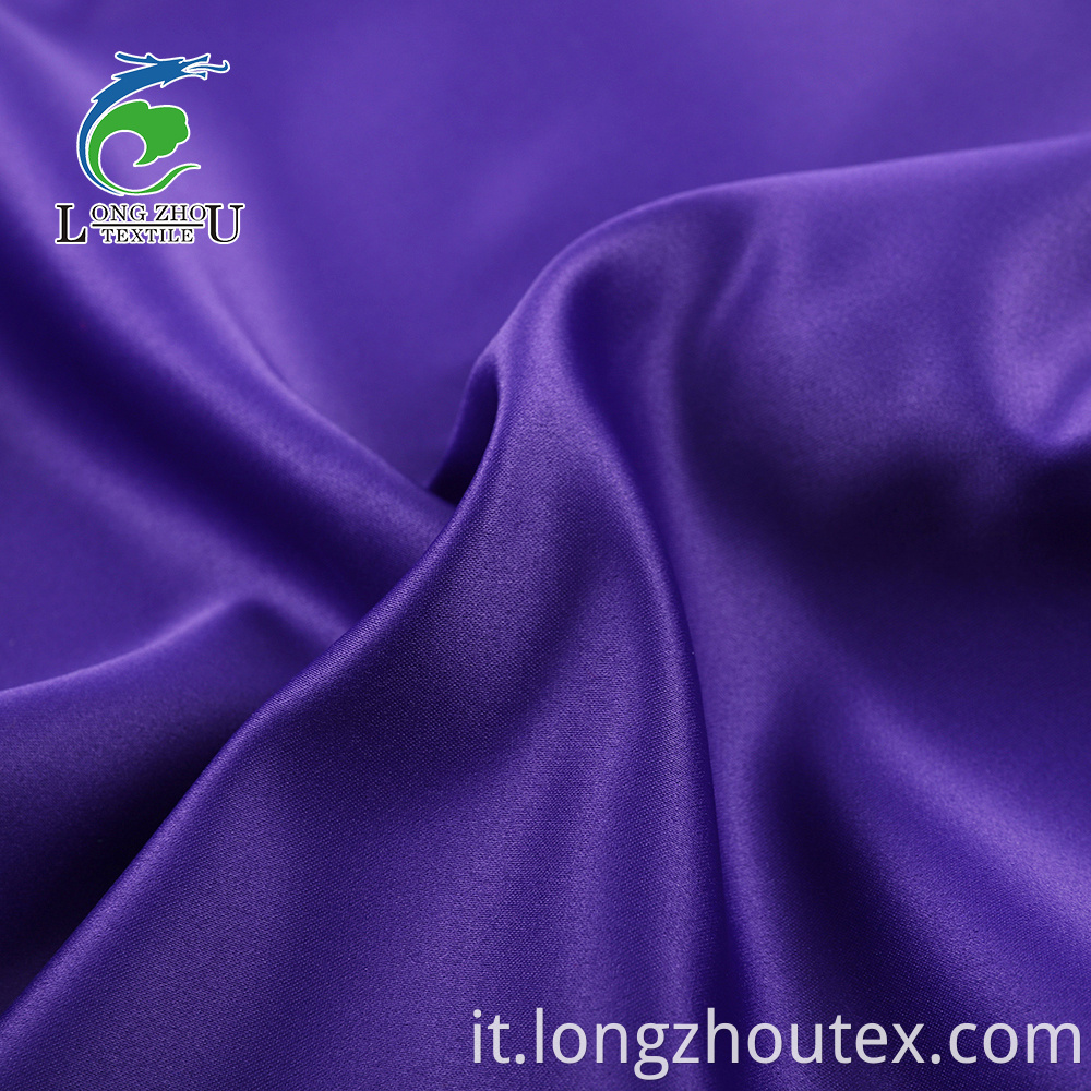 100D Wedding Satin Dull Satin Without Twist Fabric